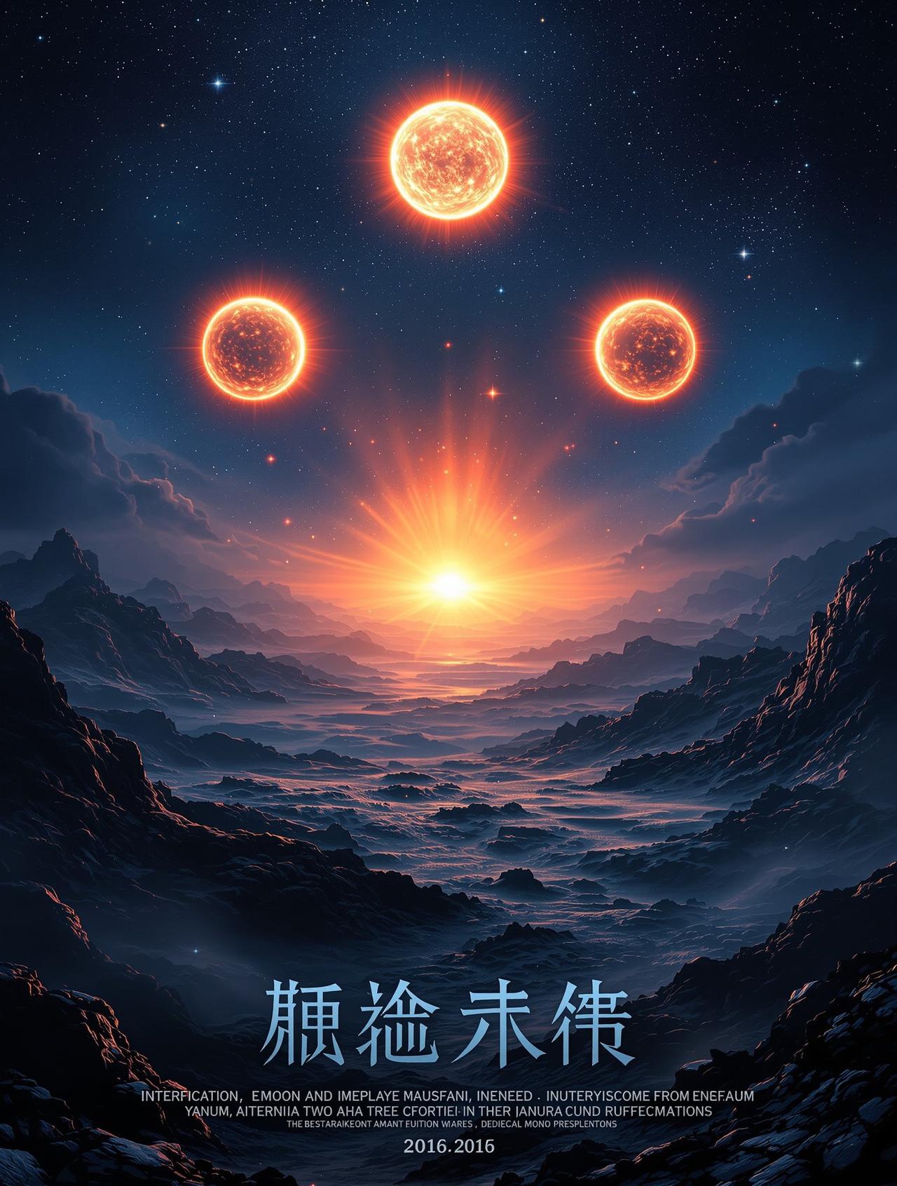 三体影视作品海报 - 蓝光影视出品